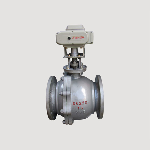 Electric two way ball valve